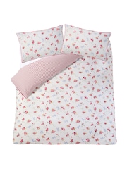 Cath Kidston Multi Rows And Bows Duvet Cover and Pillowcase 100% Cotton Set - Image 4 of 8