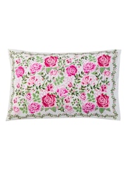 Cath Kidston Sage Dolly Rose Duvet Cover and Pillowcase 100% Cotton Set - Image 6 of 7