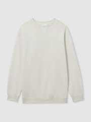 Creme - LES 100 CIEL Reiss | Les 100 Ciels Oversized Sweatshirt - Bild 2 von 7