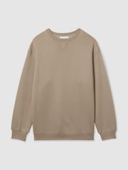 Camel - LES 100 CIEL Reiss | Les 100 Ciels Oversized Sweatshirt - Bild 2 von 5