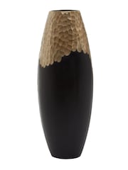 Fifty Five South Black Daito Aluminium Vase - Image 1 of 5