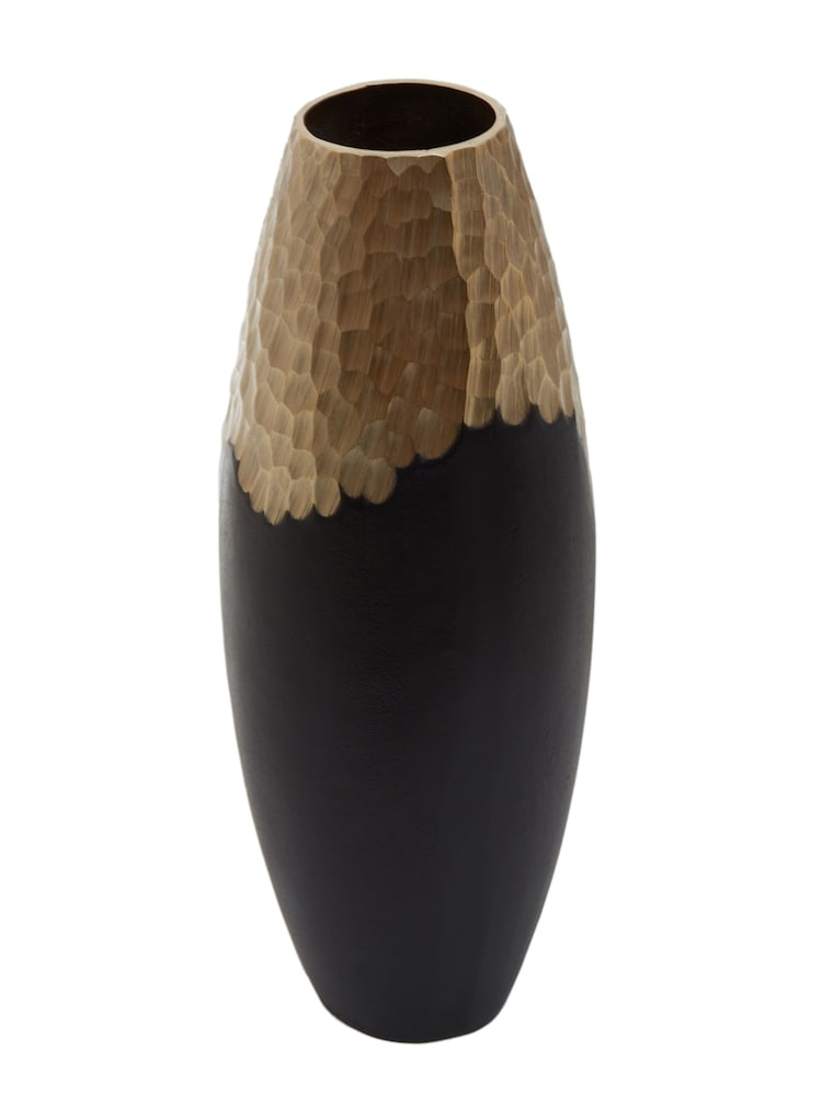 Fifty Five South Black Daito Aluminium Vase - Image 2 of 5