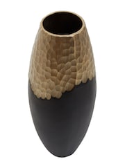 Fifty Five South Black Daito Aluminium Vase - Image 3 of 5
