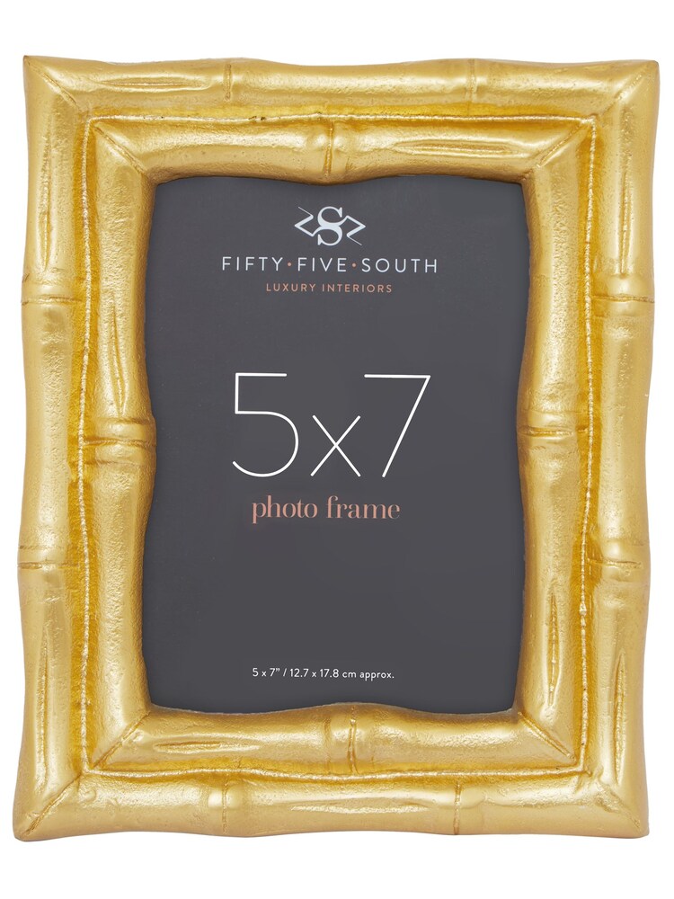 Fifty Five South Hiba Bamboo Effect Ramă foto - Image 2 of 5