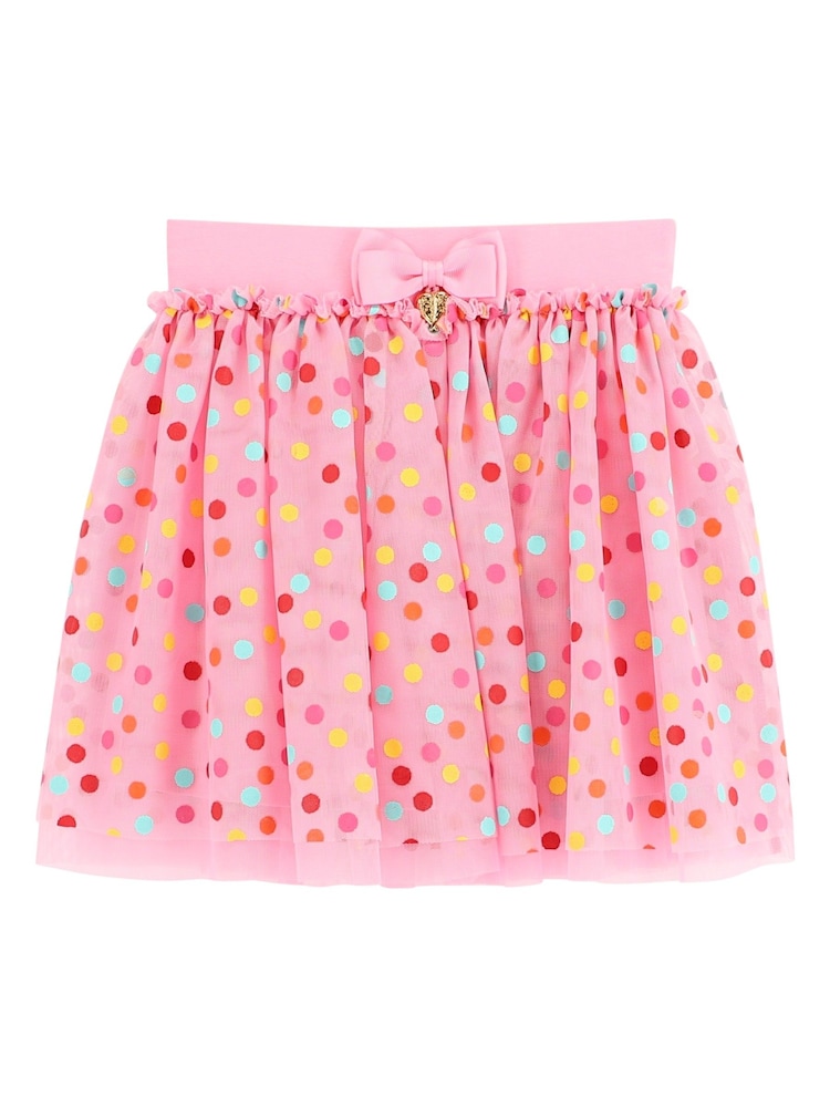 Angels Face Pink Erika Multi Spotted Skirt - Image 2 of 3