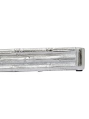 Fifty Five South Silver Hiba Bamboo Effect Mirrored Tray - Image 5 of 6
