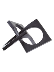 Fifty Five South Black Prato Abstract Ornaments Sculpture - Image 1 of 1
