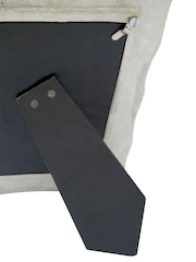 Fifty Five South Silver Hiba Bamboo Effect Photo Frame 4x6 - Image 6 of 6