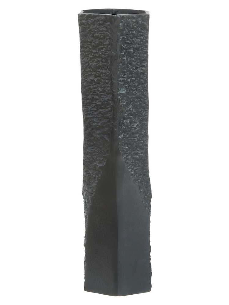 Fifty Five South Grey Dante Textured Vase - Image 2 of 5
