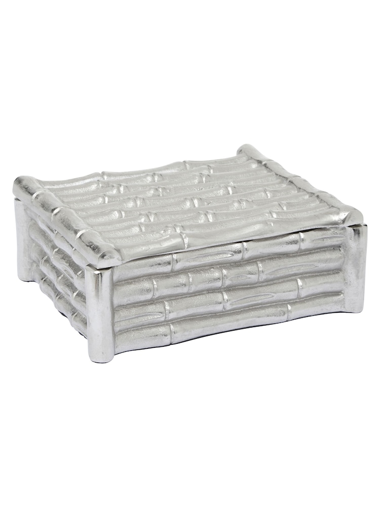 Fifty Five South Silver Hiba Trinket Box - Image 3 of 6