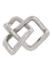 Fifty Five South Silver Kensington Townhouse Ornaments Sculpture - Image 1 of 5