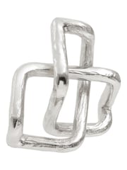 Fifty Five South Silver Kensington Townhouse Ornaments Sculpture - Image 2 of 5