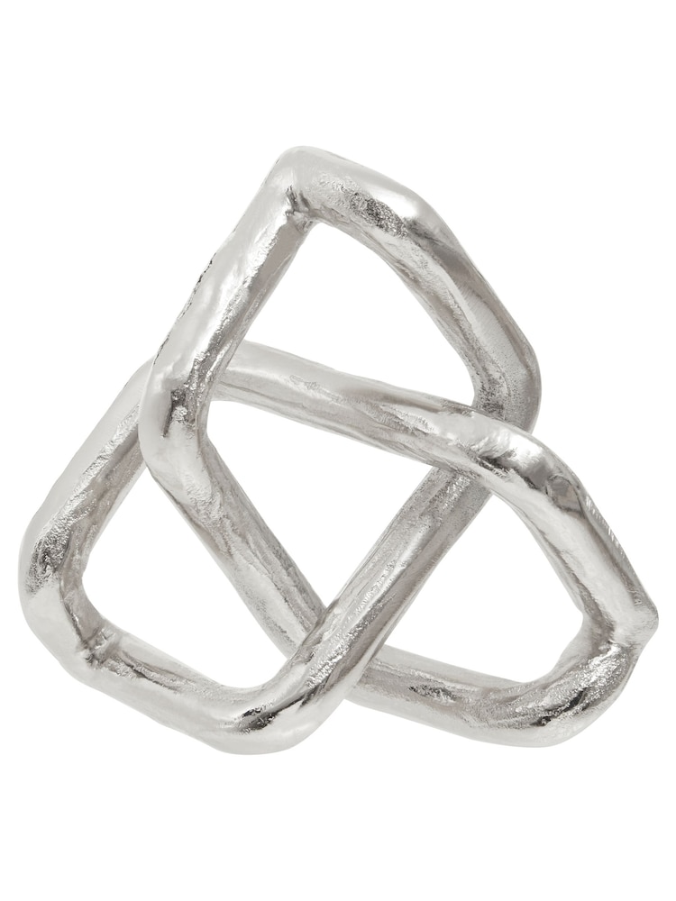 Fifty Five South Silver Kensington Townhouse Ornaments Sculpture - Image 3 of 5