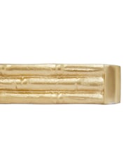 Fifty Five South Gold Hiba Bamboo Effect Mirrored Tray - Image 5 of 6
