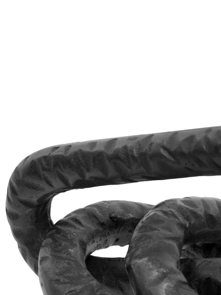 Fifty Five South Grey Prato Chain Ornaments Sculpture - Image 2 of 2 Fifty Five South Grey Prato Chain Ornaments Sculpture - Image 2 of 2