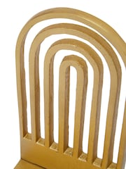 Fifty Five South Set of 2 Gold Rubi Arched Bookends - Image 5 of 6
