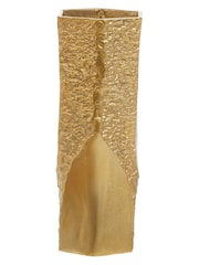 Fifty Five South Gold Dante Textured Vase - Image 2 of 5