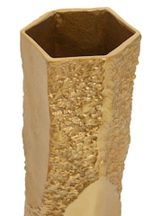Fifty Five South Gold Dante Textured Vase - Image 3 of 5