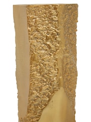 Fifty Five South Gold Dante Textured Vase - Image 4 of 5