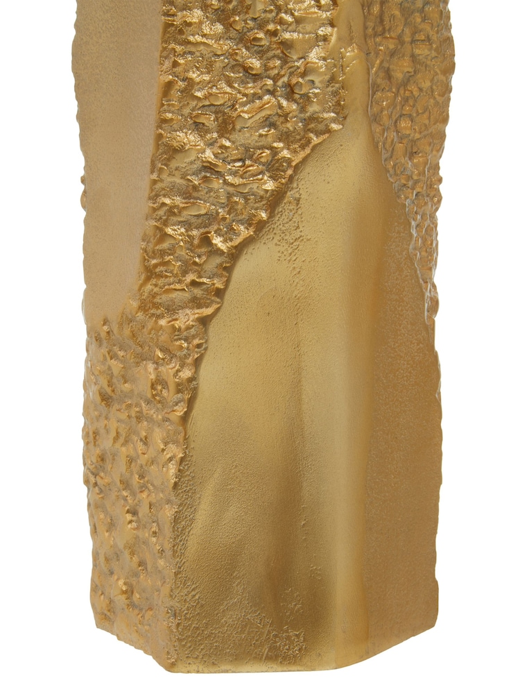 Fifty Five South Gold Dante Textured Vase - Image 5 of 5