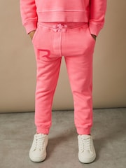 Reiss Kelly Oversized Logo Cotton Blend Drawstring Joggers - Imagen 3 de 5