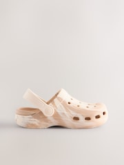 Neutral Marble Comfort Clogs - Image 1 of 4