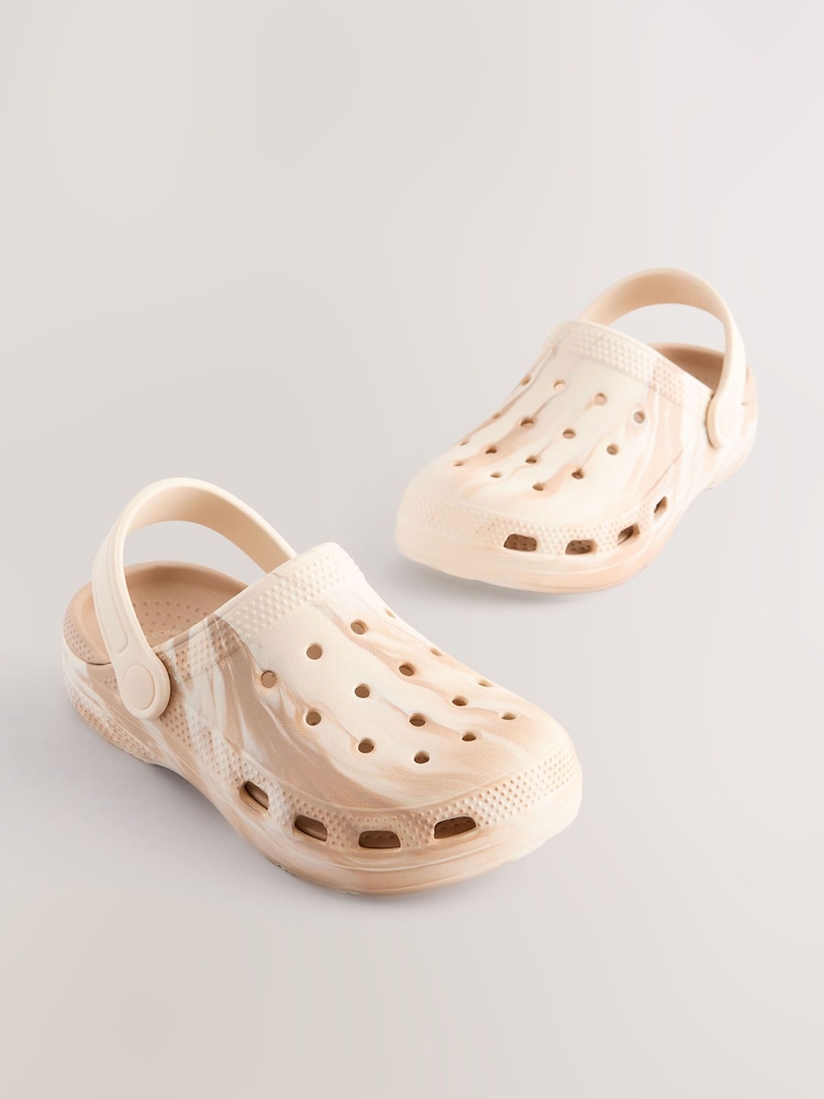 Neutral Marble Comfort Clogs - Image 5 of 5