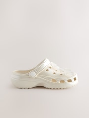 White Butterfly Clogs - Image 2 of 5