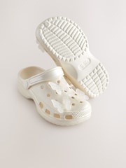 White Butterfly Clogs - Image 5 of 5