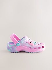 Pink Heart Marble Clogs - Image 2 of 5
