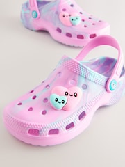 Pink Heart Marble Clogs - Image 3 of 5