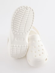 White Neutral Clogs - Image 4 of 5