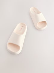 Bone White Chunky Sliders - Image 1 of 6