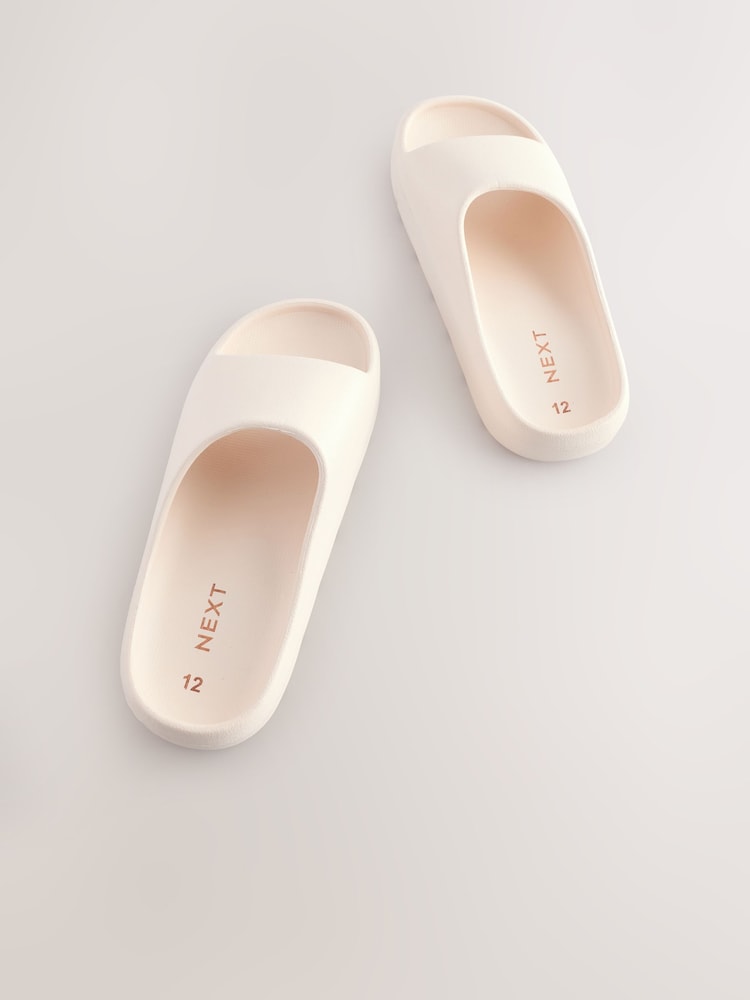 Bone White Chunky Sliders - Image 2 of 6