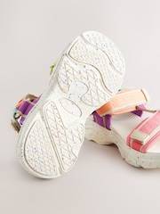 Bright Chunky Touch and Close Fastening Trekker Sandals - Image 5 of 5