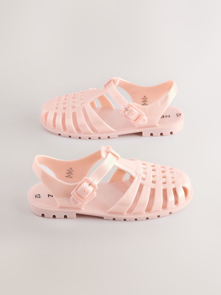 Pink Jelly Sandals - Image 1 of 6