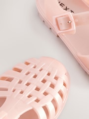Pink Jelly Sandals - Image 4 of 6