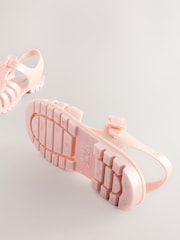 Pink Jelly Sandals - Image 5 of 6