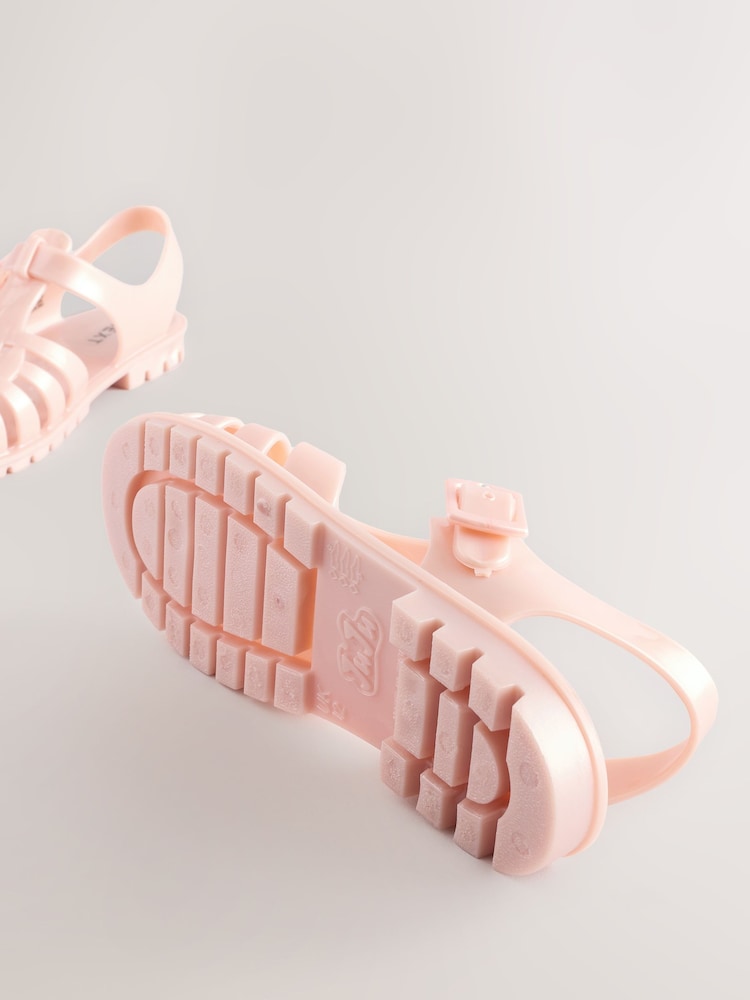 Pink Jelly Sandals - Image 5 of 6