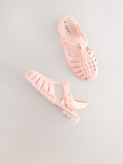 Pink Jelly Sandals - Image 6 of 6