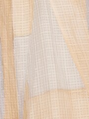 Jigsaw Blue Abstract Linen Gauze Dress - Image 6 of 7