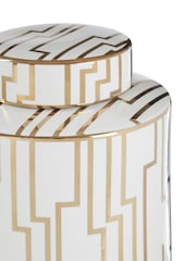 Fifty Five South Kya Ceramic Jar with Lid - Imagen 4 de 4