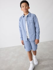 Baker by Ted Baker Woven Cargo 100% Cotton Shorts - Image 6 of 20