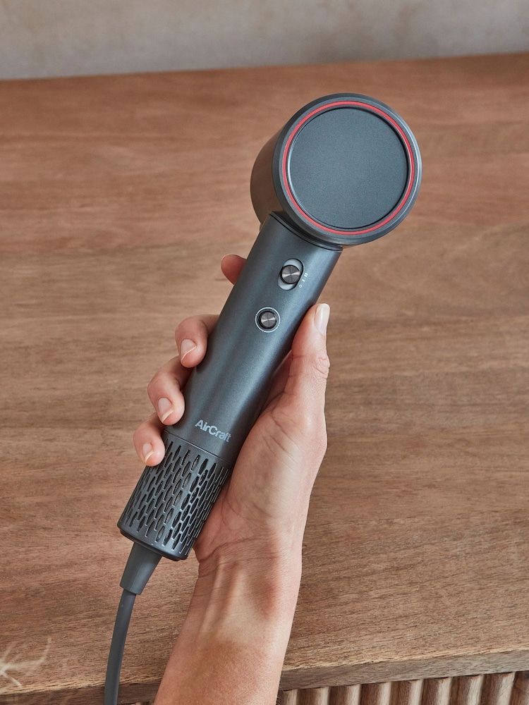 Aircraft Slate Grey AirMotion High Speed Hairdryer - Image 1 of 6 Aircraft Slate Grey AirMotion High Speed Hairdryer - Image 1 of 6