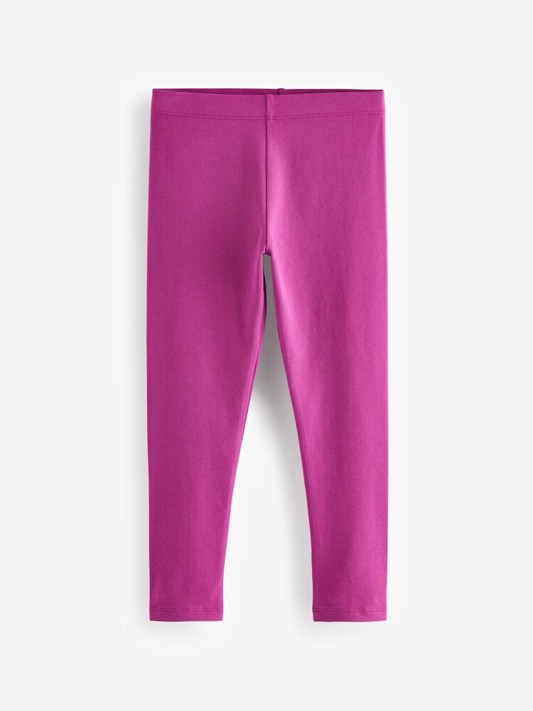 Purple Stripe Leggings 2 Pack - Image 3 of 3