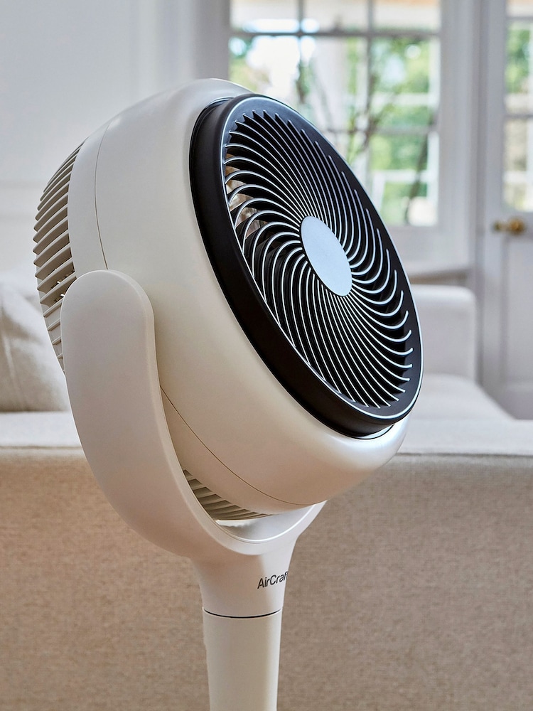 Aircraft Off White LUME 2in1 Air Circulator Fan With Ambient Backlight - Image 2 of 5