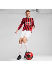 Puma White AC Milan Home Shorts 2024-25 - Image 3 of 8