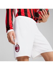 Puma White AC Milan Home Shorts 2024-25 - Image 4 of 8