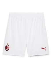 Puma White AC Milan Home Shorts 2024-25 - Image 7 of 8