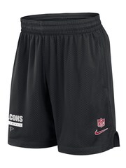 Fanatics NFL Atlanta Falcons Dri-Fit Mesh Black Shorts - Image 2 of 3